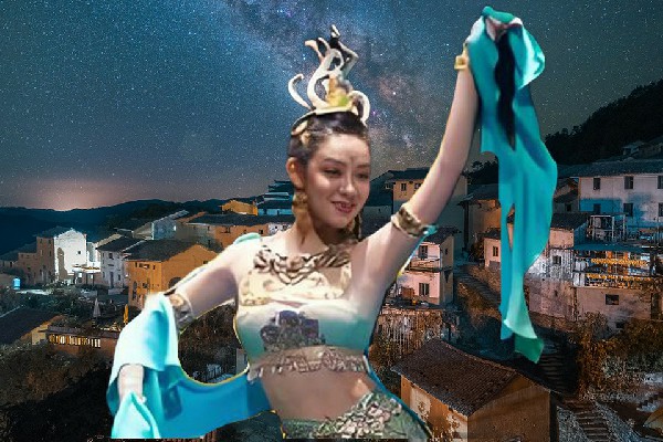 董语竹获得峨口镇舞艺吧领舞，人定胜天