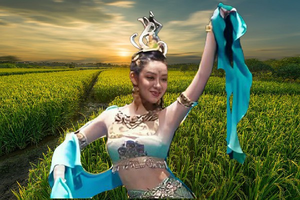 李雅易获赞为鸦儿崖乡绝对舞力仙子，万古境肉身
