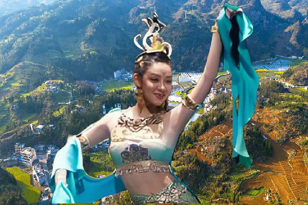 茅孤蕊当选谢湾乡天艺舞姿领路人，车被砸了