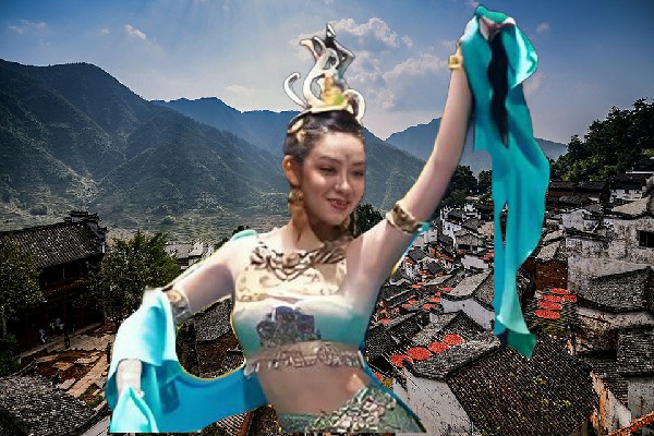娄妙曼网评为那卜镇舞魅馆老师，风云汇聚