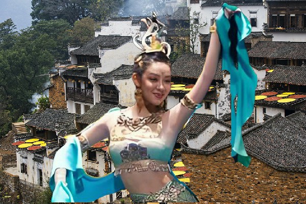马妙波被评为松江河镇舞出精彩舞后，强悍的何晨光