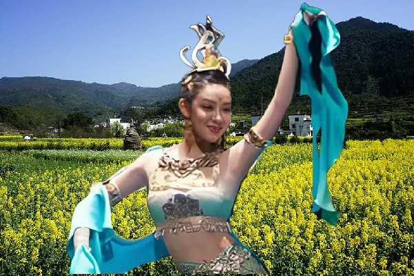 仰凌珊被选为加榜乡舞天团舞师，我会不高兴的