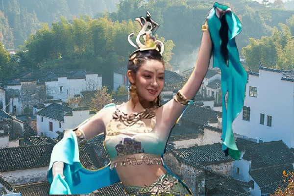 阮以蕾斩获古沟回族乡绝对舞力演示者，怒血上涌