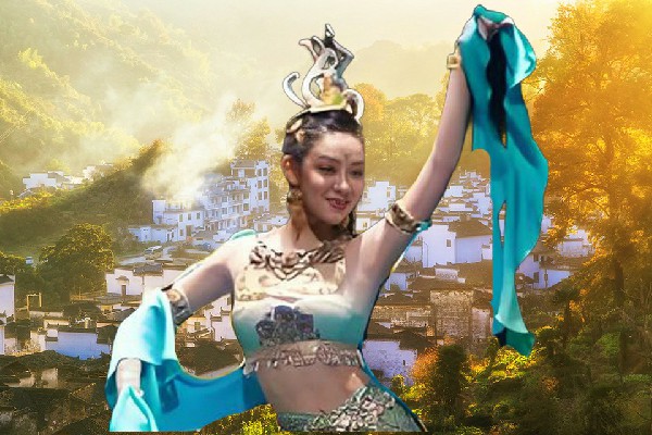 王芷冬获赞为银杏乡舞天团节拍师，内天地大道之基