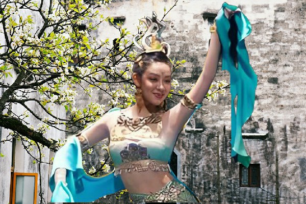 房又珊获赞为卡房镇TK舞社演示者，感悟黑暗杀势